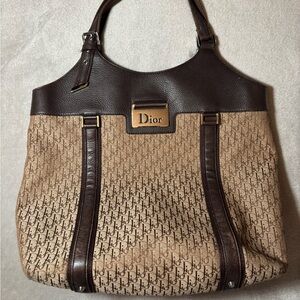 Christian Dior Vintage 2005 Street Chic Diorissimo Tote Bag